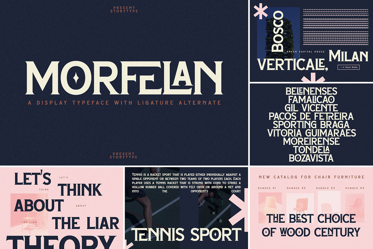 SALE! Attractive Modern Display Font, a Serif Font by Storytype Studio (Photo 25 of 41)