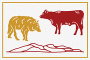Vintage Animal Logos, an Animal Illustration by Justin Achammer (Thumbnail 11 of 11)