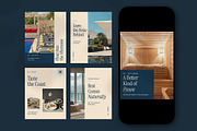 Riviera - Resort Instagram Post Pack, a Social Media Template by Pitchlook.Studio (Thumbnail 3 of 3)