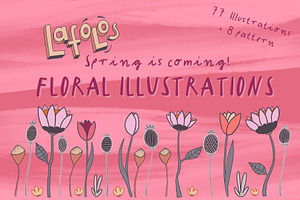 Spring - Illustrations & pattern