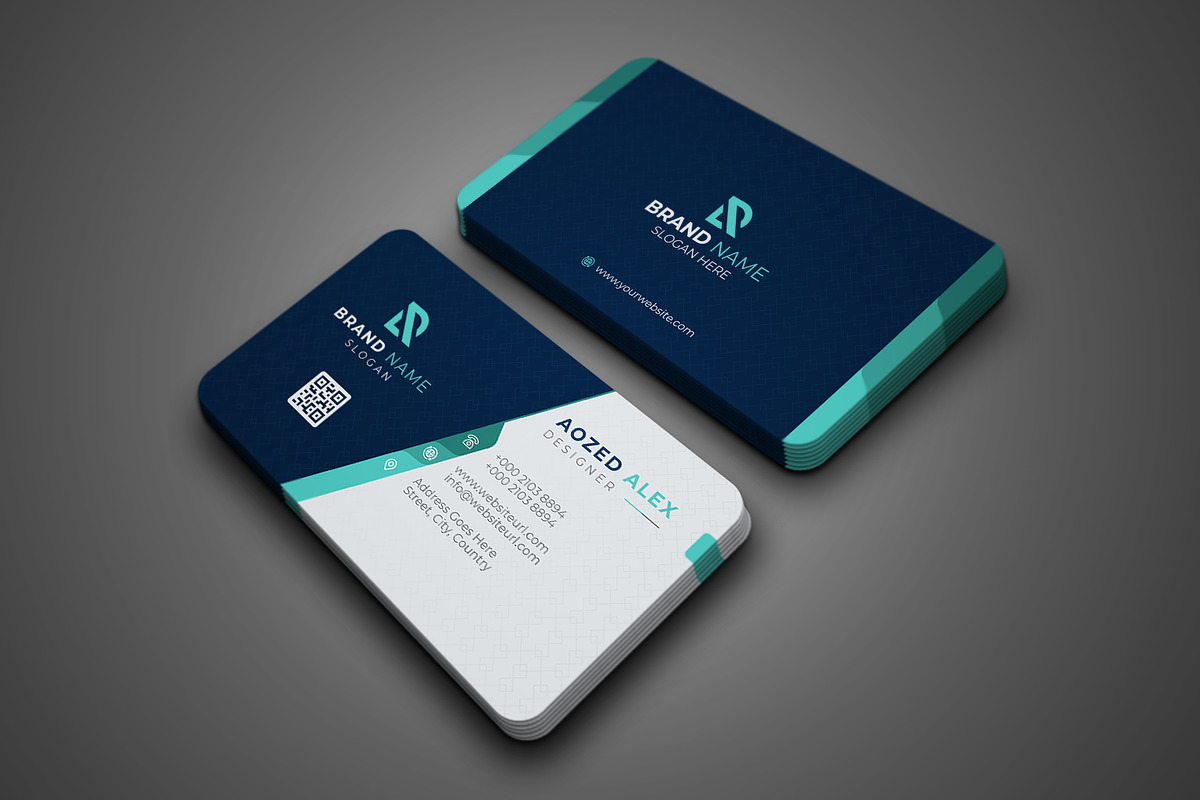 Corporate Business Card, a Business Card Template by GFXCity (Photo 2 of 4)