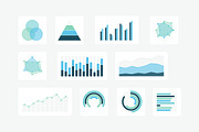 21 Vector Graphs & Charts (SVG), an Outline Icon by Medialoot (Thumbnail 2 of 2)