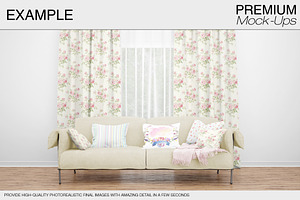 Curtains Mockup