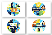 10 Clean Energy Innovation, a Technology Illustration by denayunebgt (Thumbnail 2 of 4)