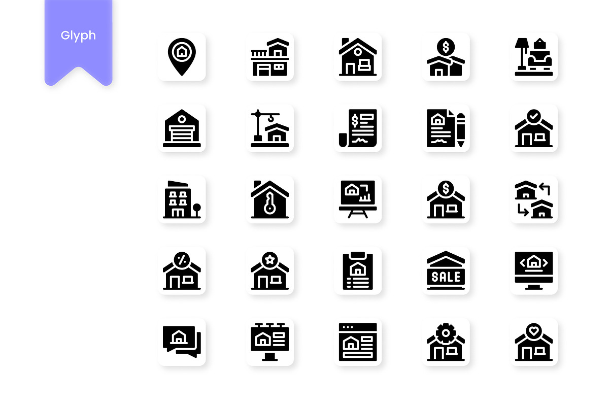 Real Estate Icon, a Duotone Icon by HacaStudio (Photo 3 of 3)