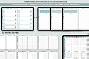 Ultimate Digital Planner Blue Editio, a Branding & Logo Template by Plamarplanners (Thumbnail 7 of 10)