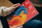 Shapes on red. 41 images, a Background Graphic by Handmadefont (Thumbnail 8 of 11)