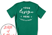 Back Of T-Shirt BC3001 Mockup Bundle, a Shirt Mockup by lock and page (Thumbnail 50 of 88)