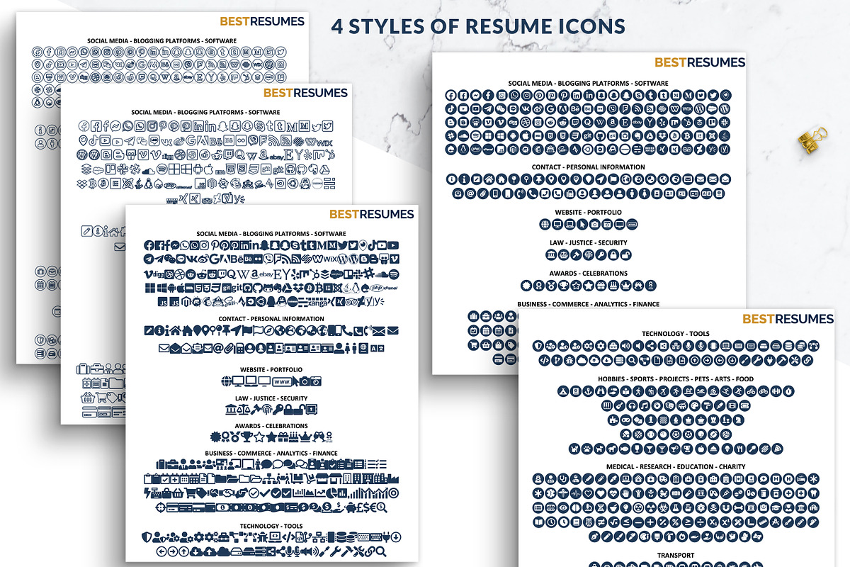 C-Level Modern Resume Template Word, a Resume Template by BestResumes.Co (Photo 4 of 7)