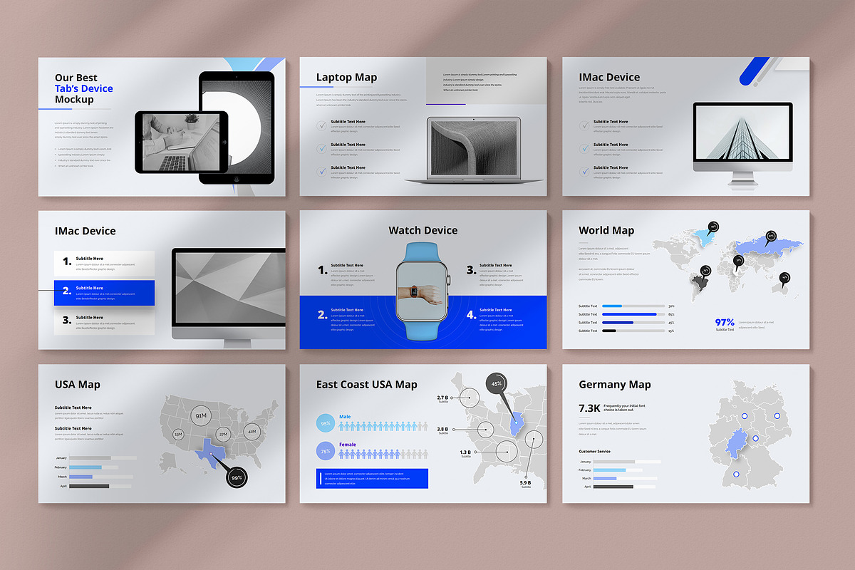 Minimal Business Google Slides, a Presentation Template by GenerousArt (Photo 14 of 18)