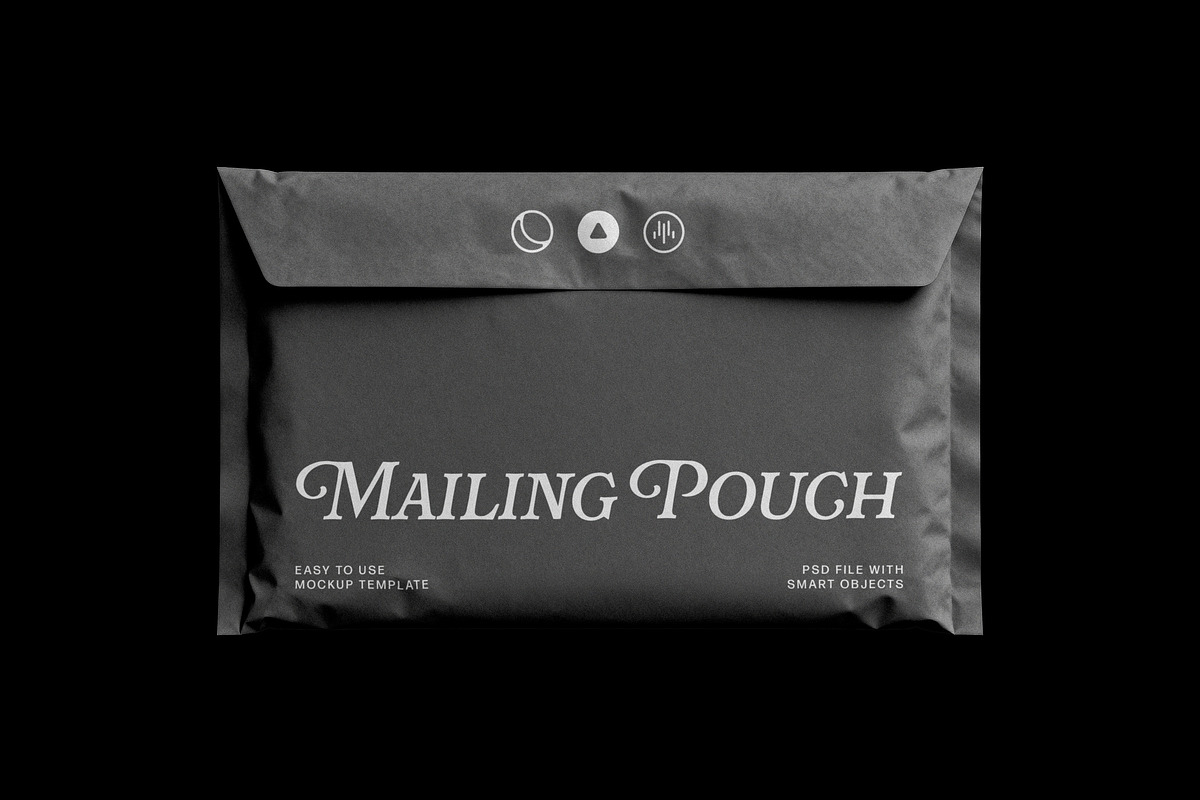 Mailing Pouch Mockup, a Product Mockup by Design Squad