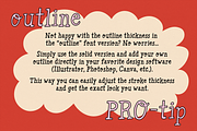 BRIGHT THINGS | FUNKY SERIF FONT, a Slab Serif Font by Maria Feliz Fonts (Thumbnail 10 of 10)