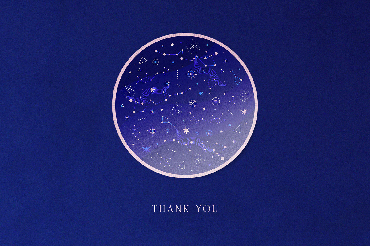 Callisto - Cosmic Clipart Collection, a Decorative Illustration by Leila Divine (Photo 11 of 11)