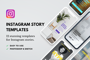 Air: 12 Instagram Template Bundle