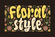 Gloera – Classic Bubble Retro, a Handwritten Font by Portocraft (Thumbnail 3 of 10)