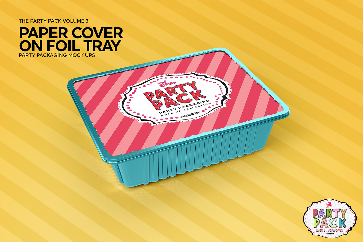 Vol.3 Party Packaging MockUps, a Packaging Mockup by INCDesign (Photo 16 of 18)