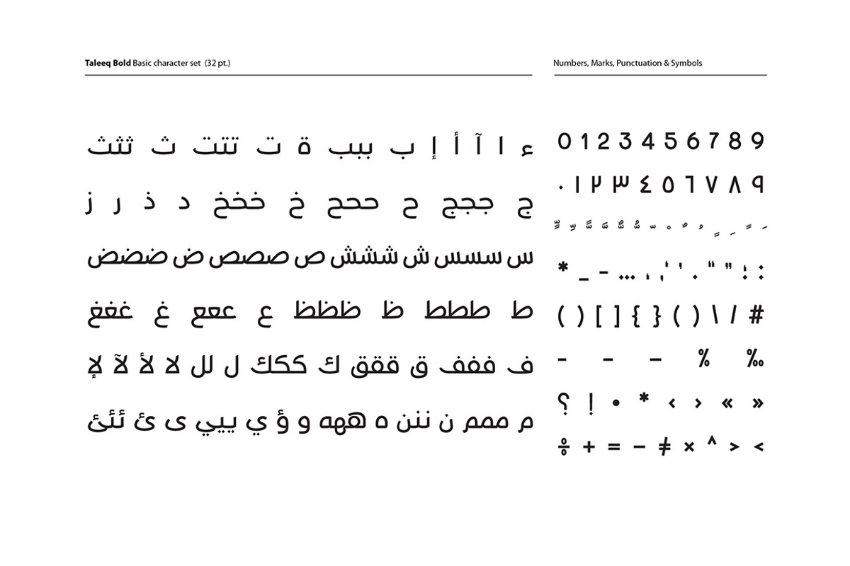 Taleeq - Arabic Typeface | خط طليق preview 7