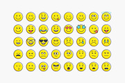 Emojis - Version 1, a Duotone Icon by vectorbugs (Thumbnail 1 of 2)