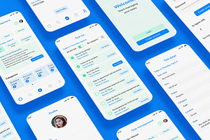 Task Management Project App, a Websites & App Template by nagaredesignstudio
