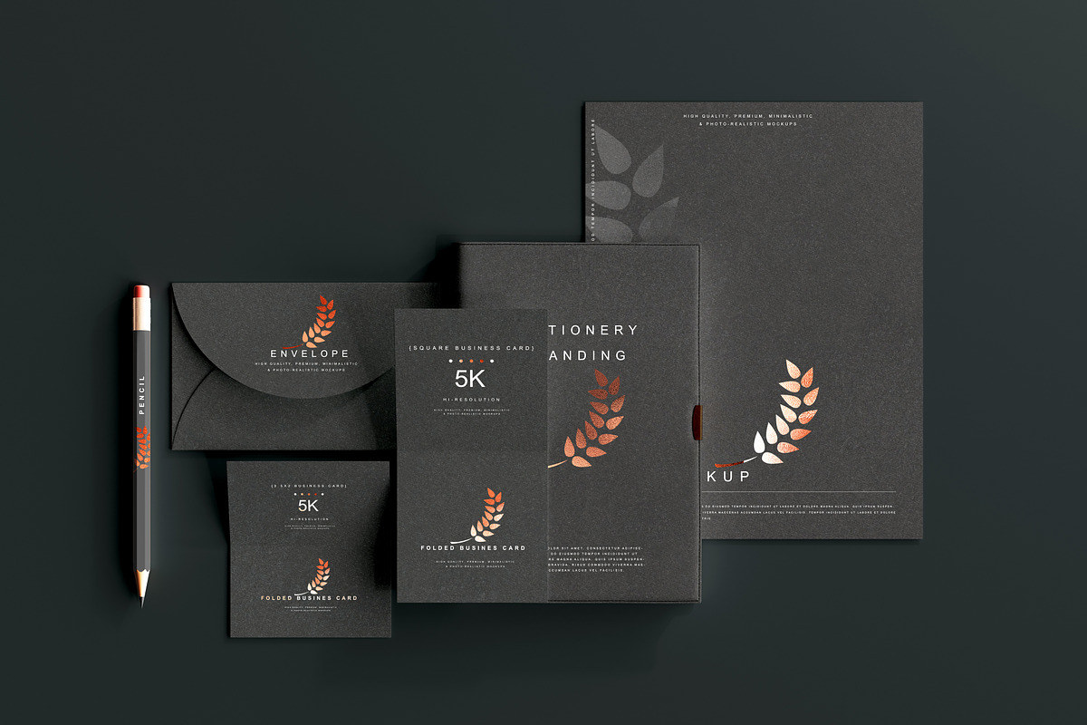 Stationery Branding Mockup Bundle, a Packaging Mockup by pmvch (Photo 14 of 120)