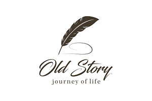 Story Logo, Author logo vector, a Branding & Logo Template by jundio studio