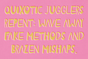 CS Aleksi – Ugly Display Font, a Sans Serif Font by Craft Supply Co. (Thumbnail 6 of 8)