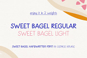 Sweet Bagel font, a Handwritten Font by George Bourle (Thumbnail 6 of 7)