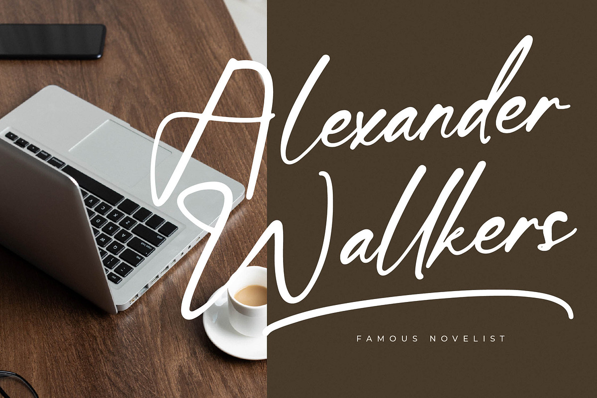 Michaello Refflection, a Script Font by Integritype Studio (Photo 13 of 15)