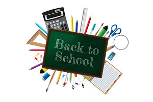 Back to school background,