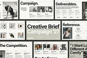 Creative Brief Campaign Presentation, a Presentation Template by E-Type (Thumbnail 1 of 5)