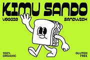 Garpit Organic Reverse Contrast Font, a Sans Serif Font by Pekotype (Thumbnail 10 of 16)