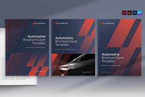 Brochure Report Cover Template, a Brochure Template by BrandPacks