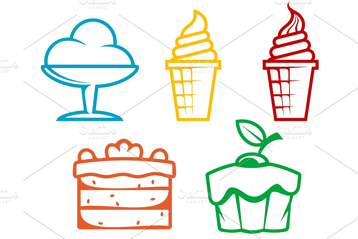 Dessert food, an Object Graphic by Vector Tradition (Photo 3 of 3)