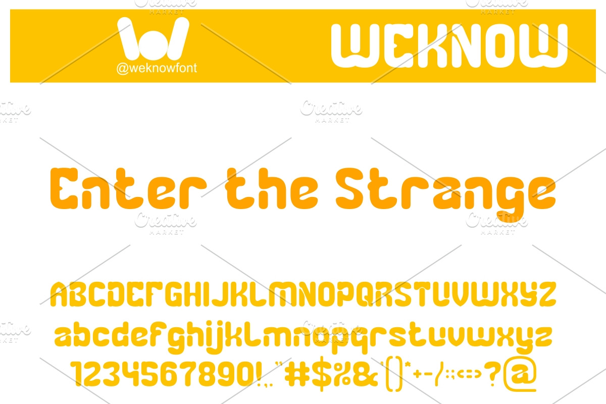 Rabbit Hole font, a Serif Font by weknow (Photo 3 of 8)
