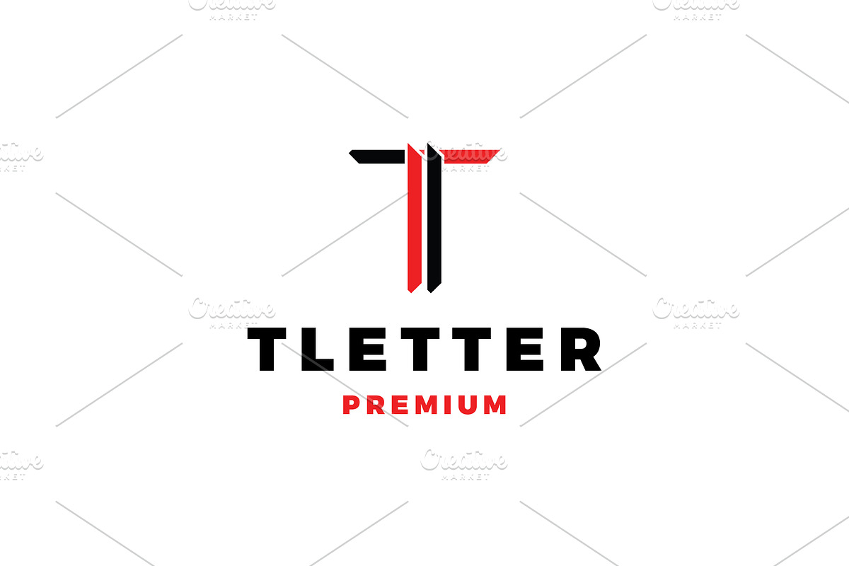 Initial Letter T Logo Template, a Branding & Logo Template by mesuka (Photo 2 of 2)