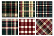 Christmas Plaid Seamless Pattern, a Texture Graphic by Dream Creation (Thumbnail 3 of 7)