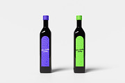 Glass Bottle Mockup, a Packaging Mockup by Hazzpro_Std (Thumbnail 3 of 5)