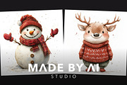 50 Christmas Characters Prompts, an Object Graphic by MadeByAI Studio (Thumbnail 4 of 4)