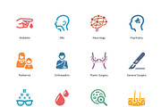 Medical Specialties Icons - Set 2, an Icon by introwiz1 (Thumbnail 2 of 3)