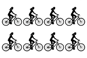 Woman Cyclists on Road Bikes, an Illustration by Amazin_art (Thumbnail 8 of 9)