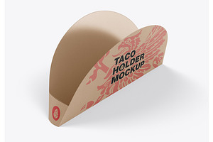 Taco Carrier Mockup