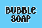 Bubble Soap, a Script Font by FreshTypeINK (Thumbnail 1 of 8)