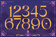 Pushkar Sands - India Inspired Type, a Serif Font by HipFonts (Thumbnail 11 of 11)