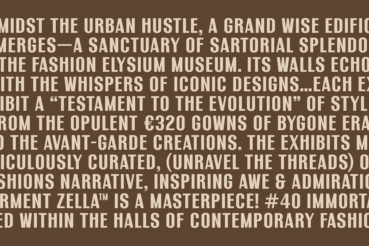 Newsstand - A Classic Vintage Font, a Sans Serif Font by The Type Fella (Photo 5 of 7)
