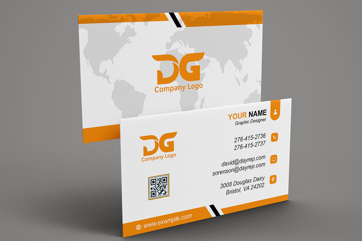 Print-Ready Business Card PSD preview 3