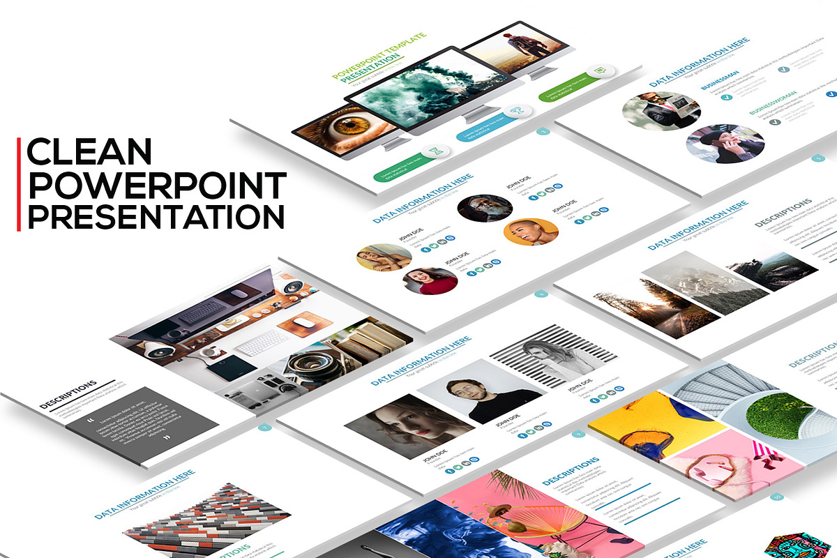 Clean Powerpoint Presentation, a Presentation Template by Graphicgo (Photo 20 of 25)