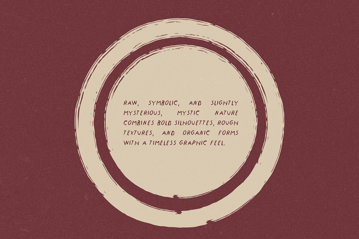 Mystic Nature: 100 Textured Symbols, an Object Illustration by Veyla (Photo 12 of 14)