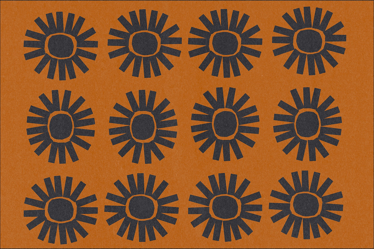 Rising Rā - 50 Hand Drawn Suns, a Decorative Illustration by Madeline ODonoghue Design (Photo 10 of 12)