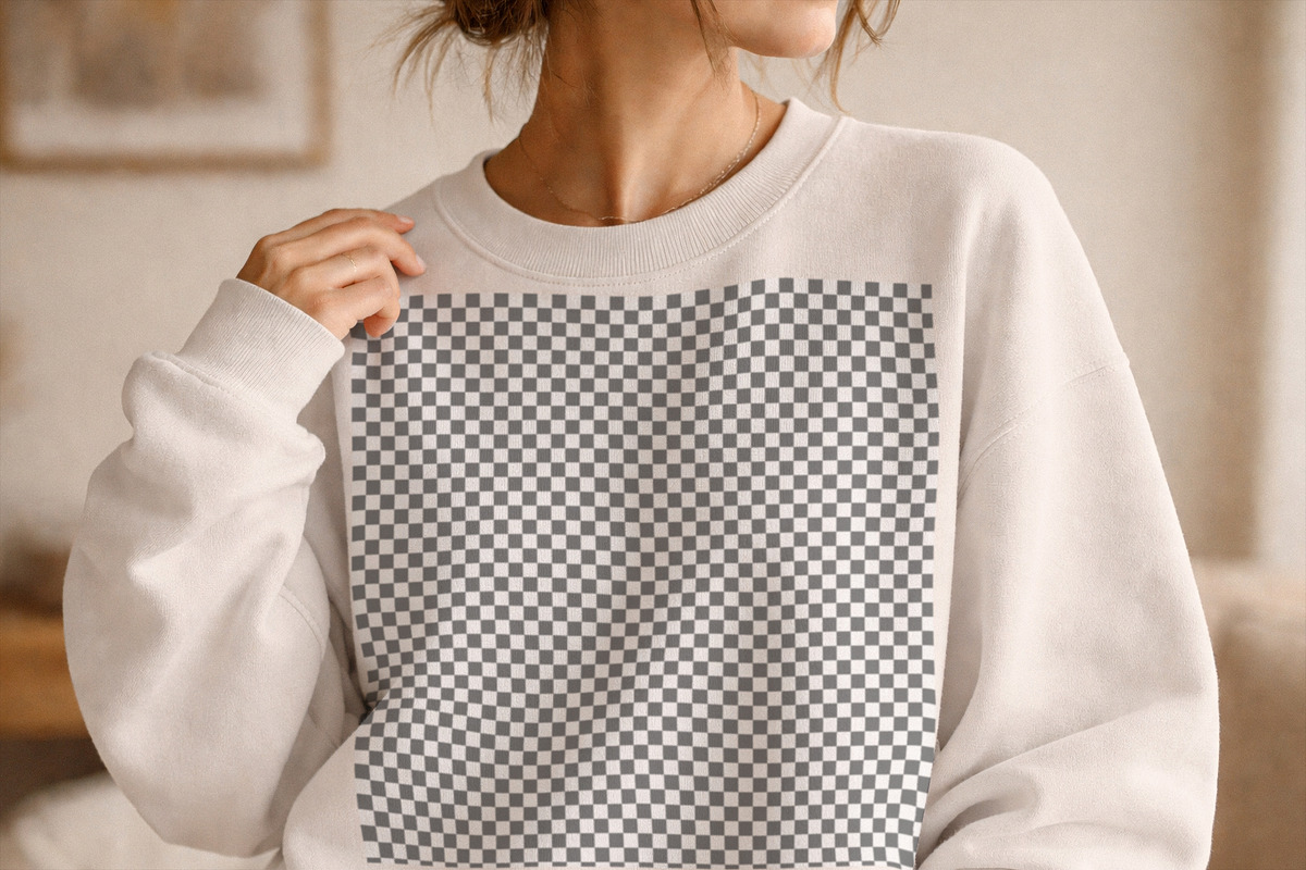 Women’s Crewneck Sweatshirt Mockup, a Shirt Mockup by Designer Dude (Photo 2 of 2)