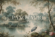 Panoramic Antique Landscape, a Background Graphic by by creative paper (Thumbnail 1 of 7)